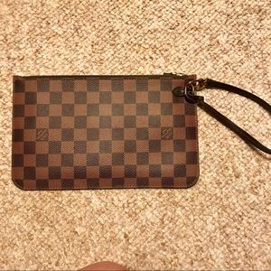 Brown Louie clutch